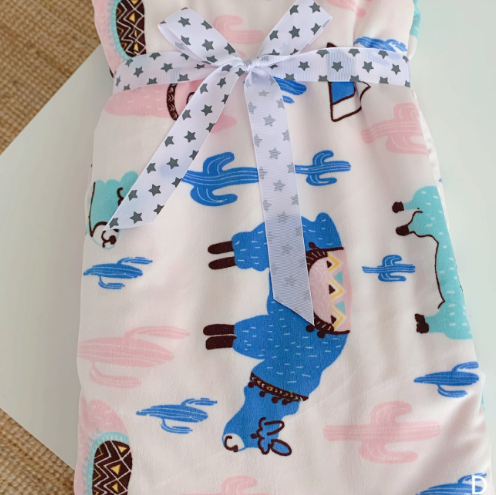 超柔感兒童小絨毯 豆豆毯