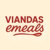 Un logotipo para viadas emeals con una cuchara en el medio.