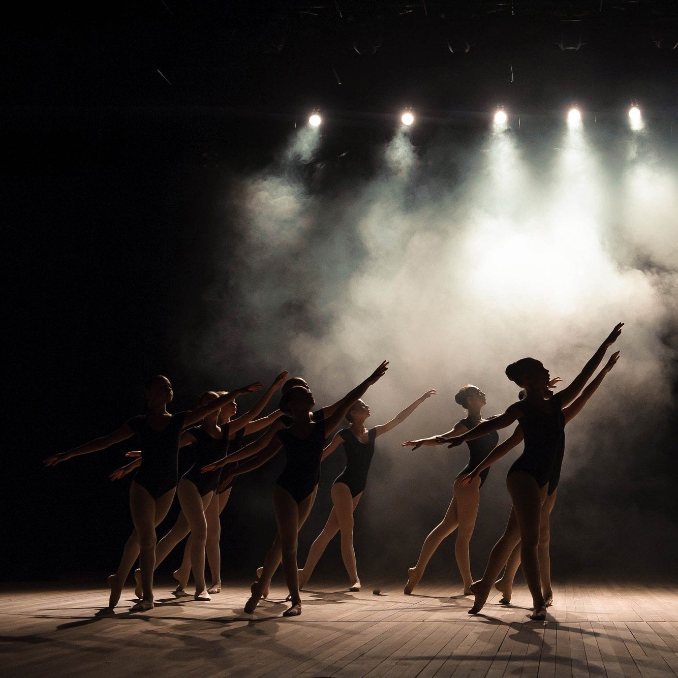 Young Ballet Dancers on The Stage — Port Stephens — Robyn Yvette Dance Centre