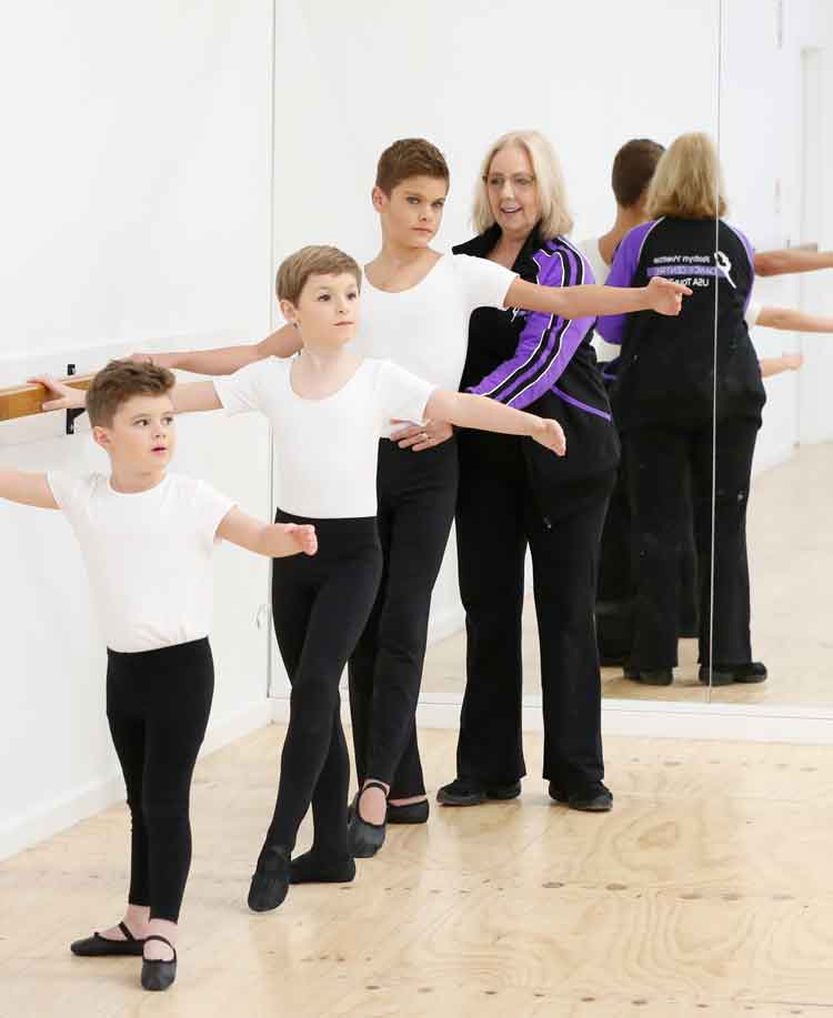 Boys Learning Ballet — Port Stephens — Robyn Yvette Dance Centre