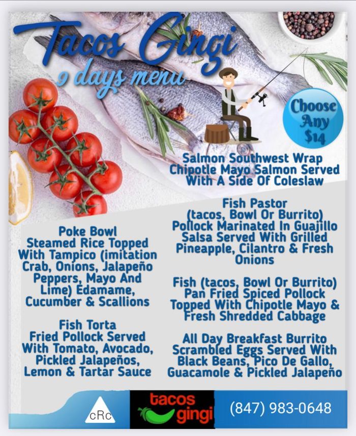 Kosher Mexican Food Lunch, Dinner & Catering Tacos Gingi