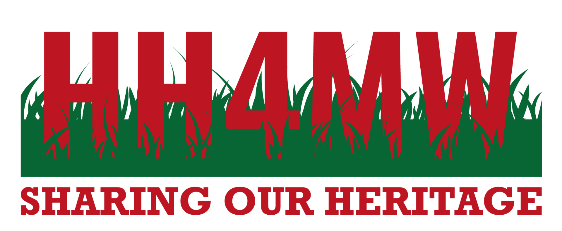A logo for a company called hh4mw sharing our heritage