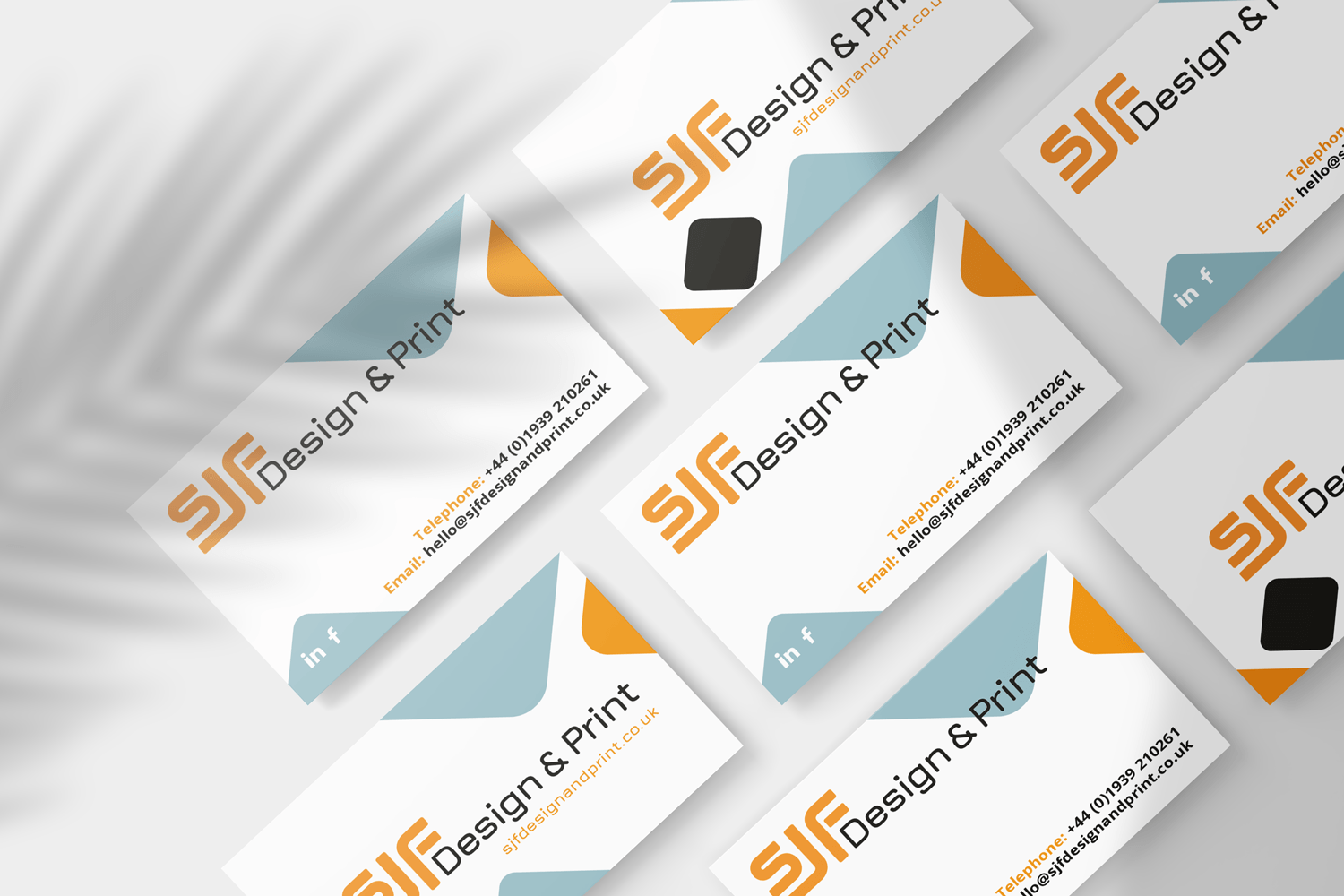 A bunch of business cards for sig design & print