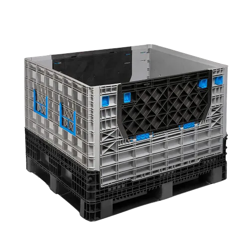 Contenedor plegable plástico o Bulk container