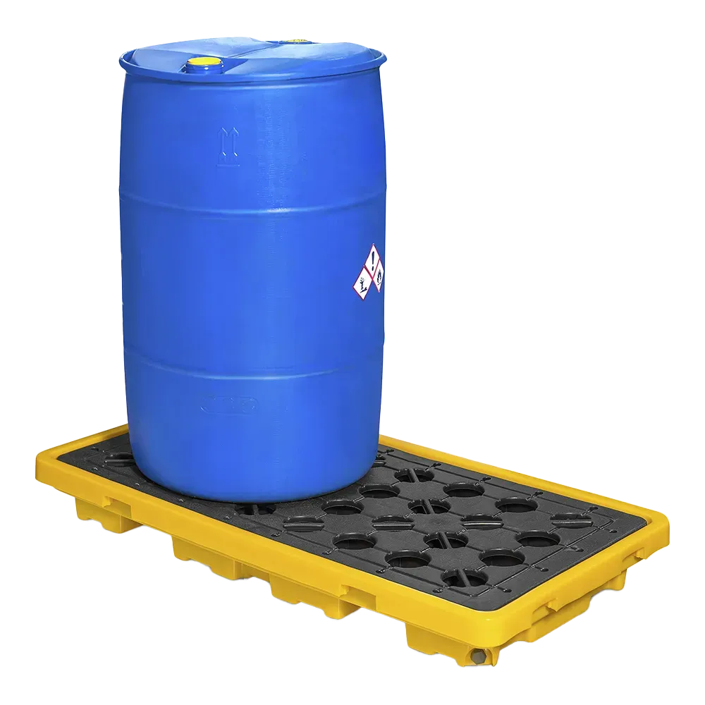 Estiba antiderrame con bidon 