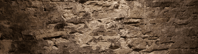  A stone wall