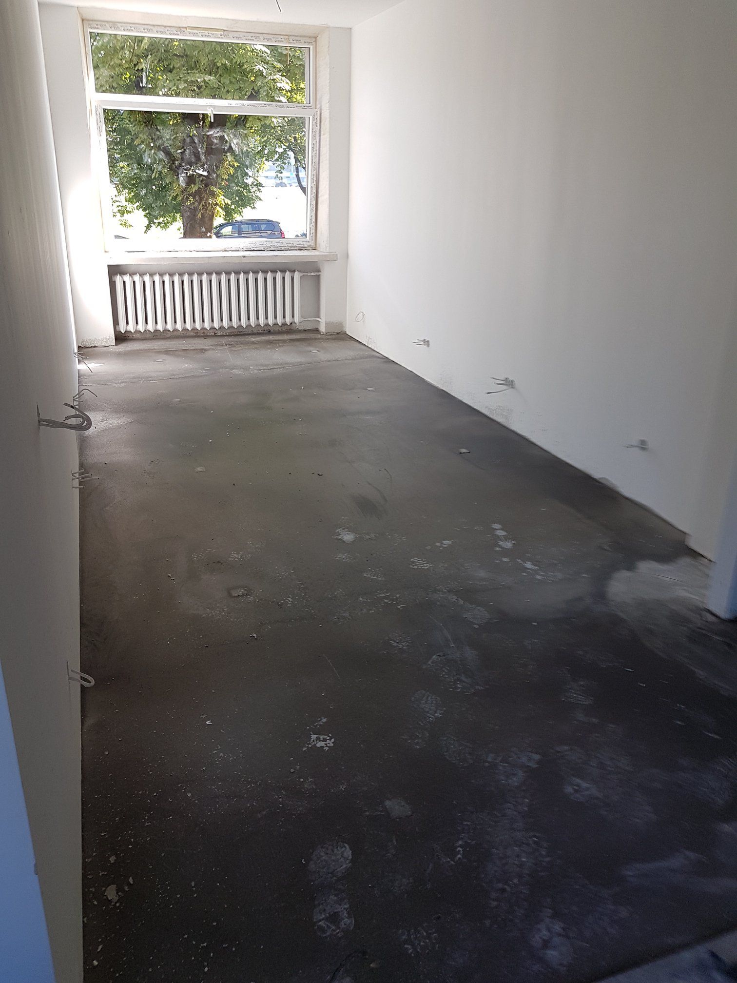 Grindų liginimo, grindų dangos klojimo darbai