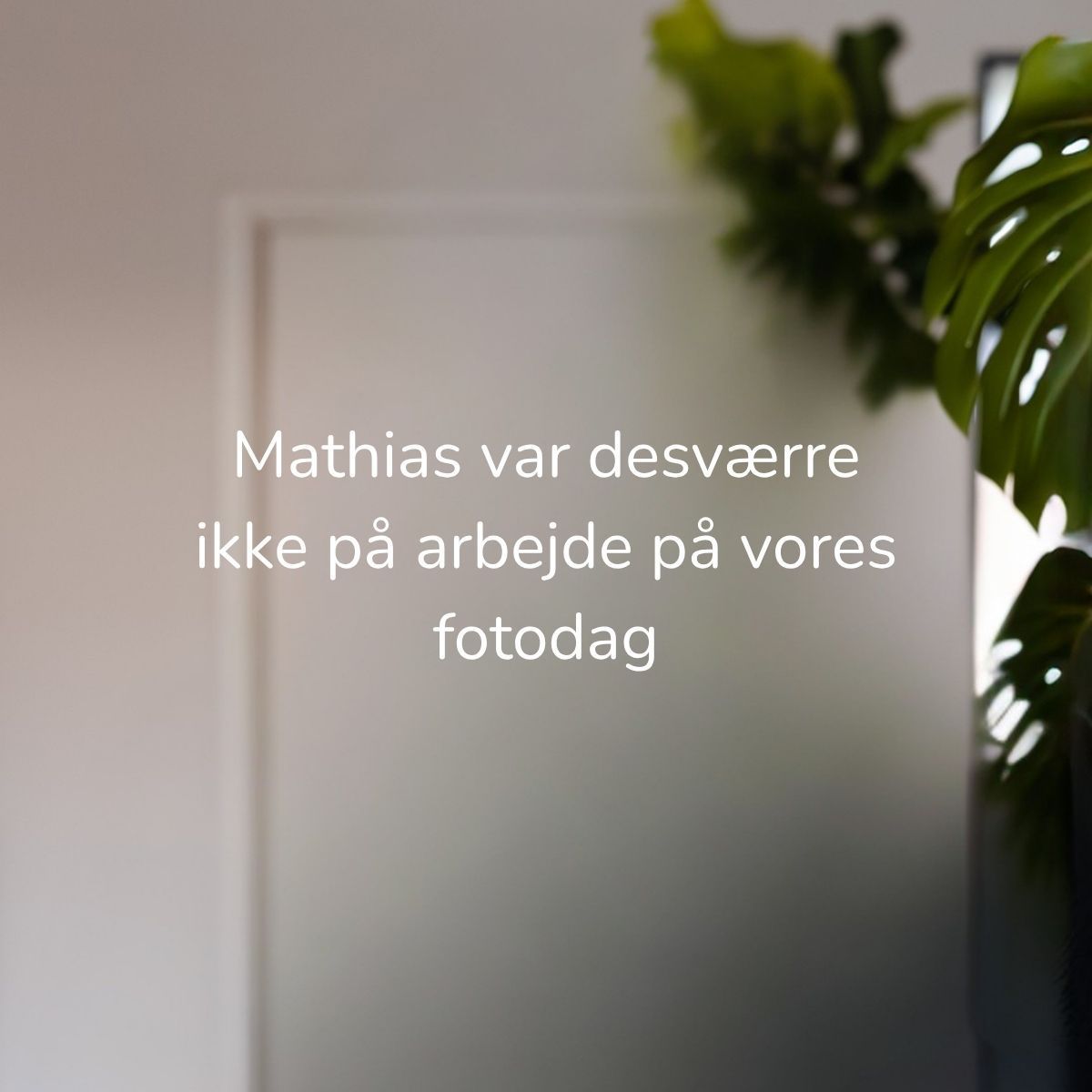 Portræt af Mathias Bech