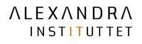Logoet for Alexandra Institutet er et sort-hvidt logo på en hvid baggrund.