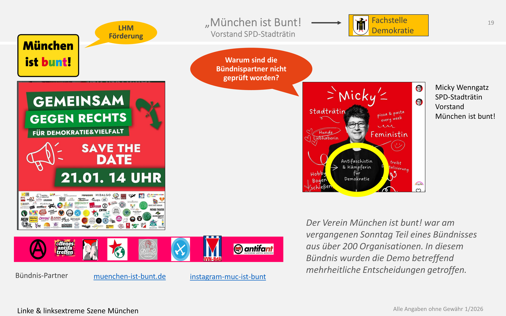 Micky Wenngatz SPD-Stadträtin München München ist Bunt