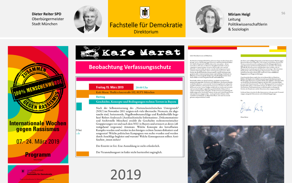 Kafe Marat Oberbürgermeister Dieter Reiter