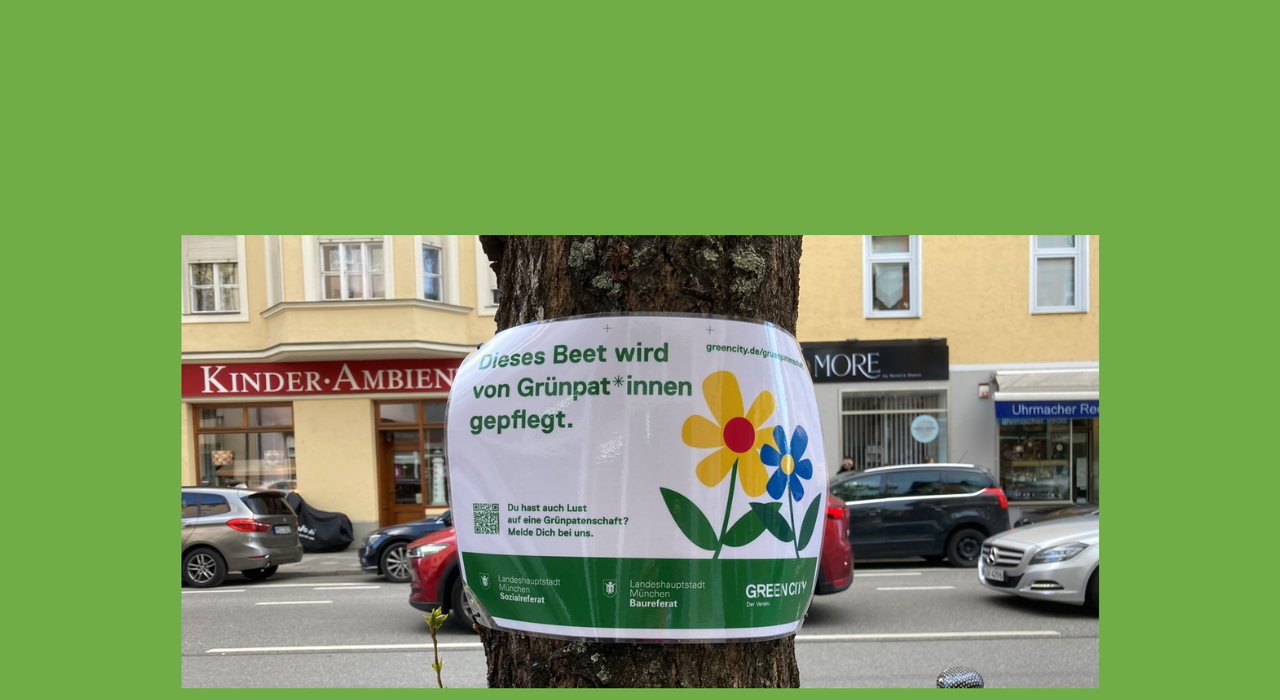 GrünPaten München Kampagnen