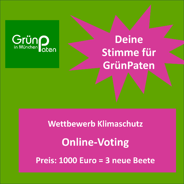 Wettbewerb Klimaschutz, Online-Voting für Grünpaten