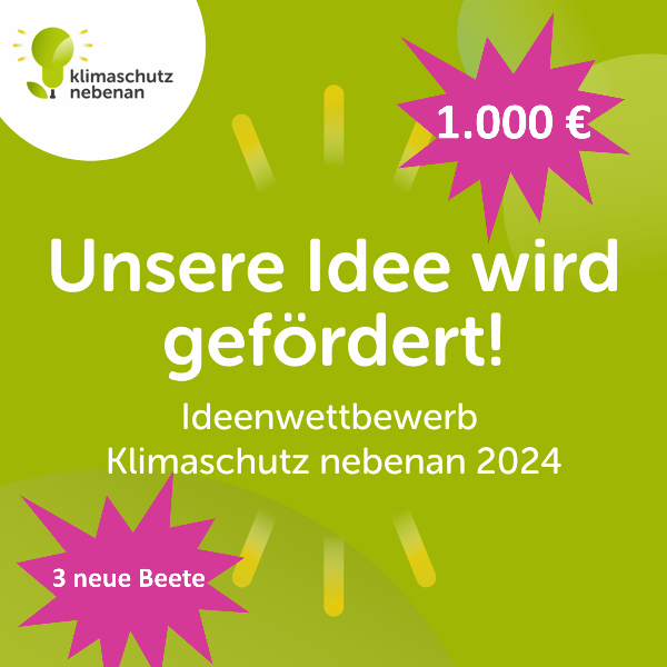 Ideenwettbewerb Klimaschutz nebenan