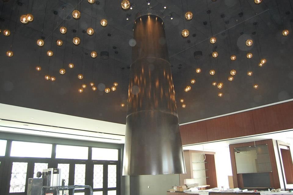 A Ceiling with A Lot of Lights on It