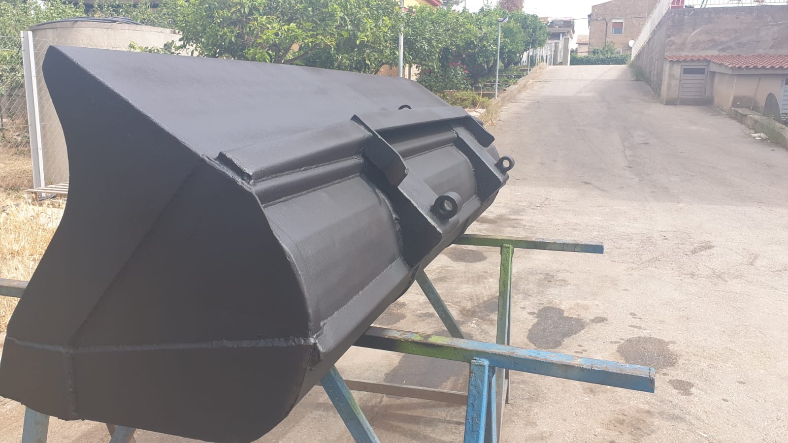 carpenteria metallica per macchine industriali