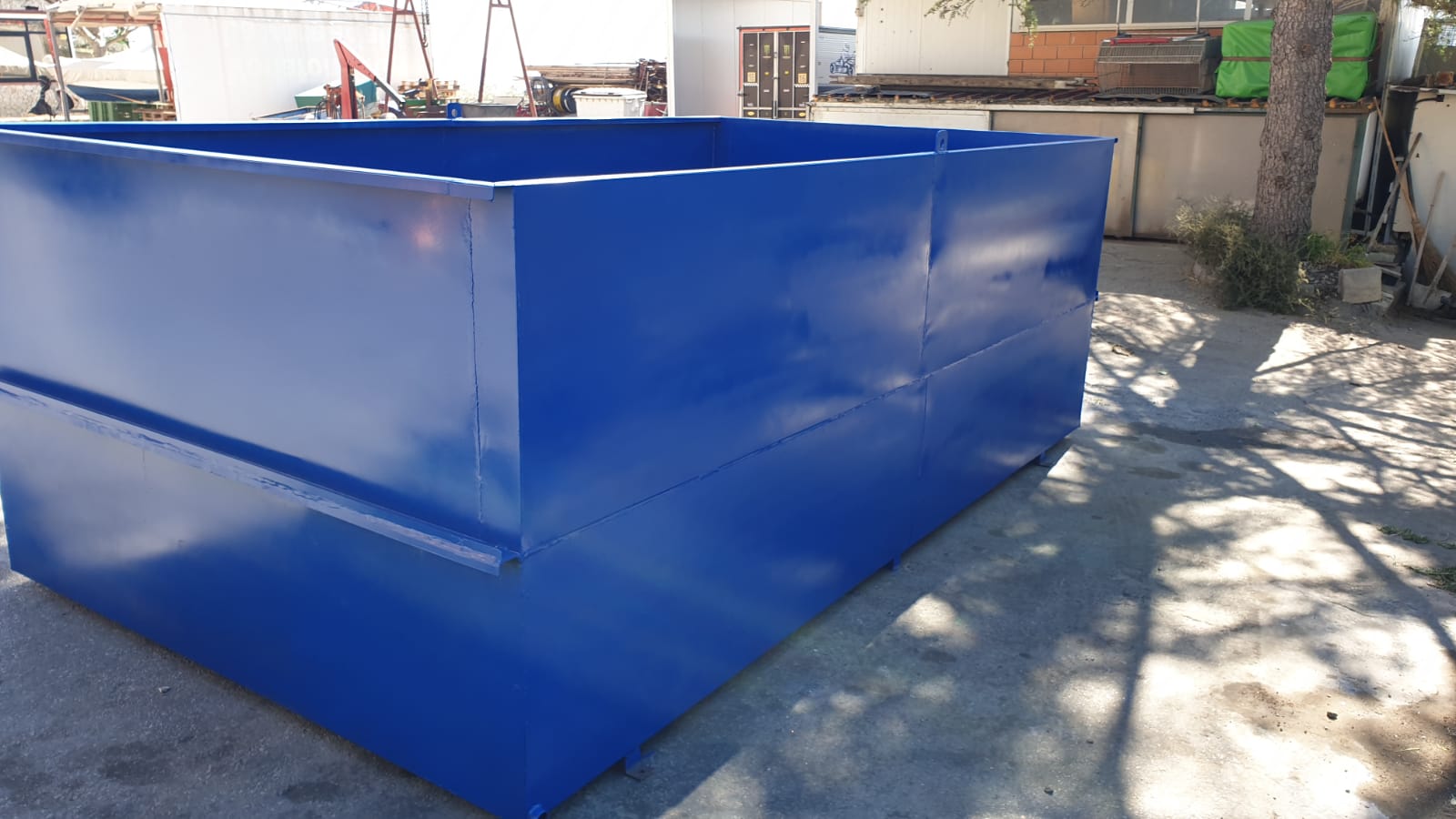 carpenteria metallica per cassoni industriali