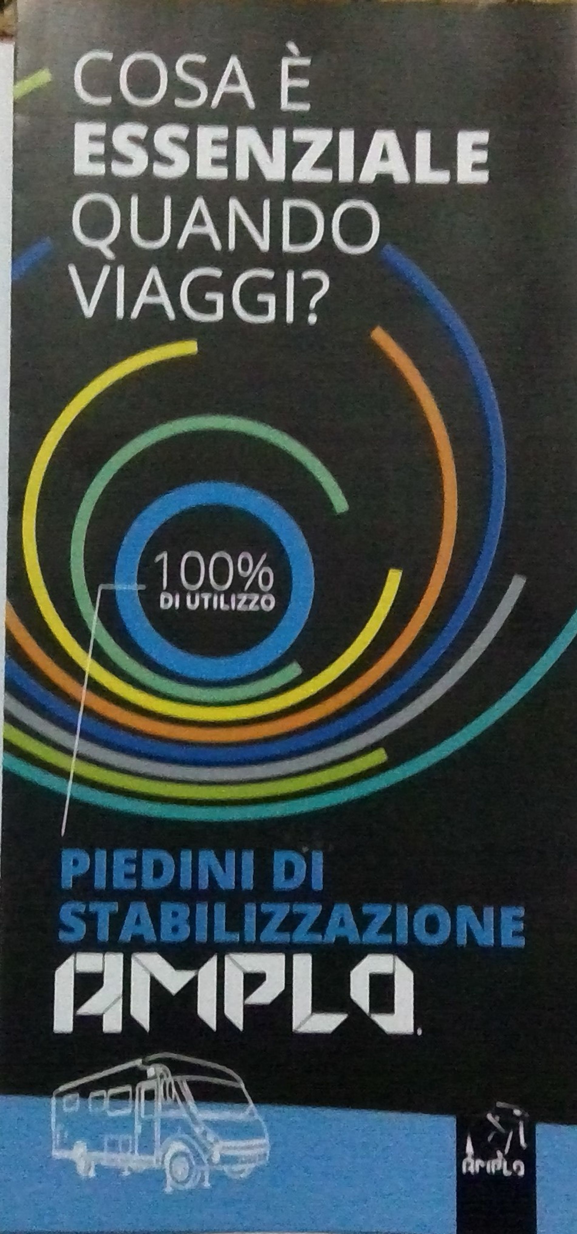 brochure per piedini di stazionamento camper