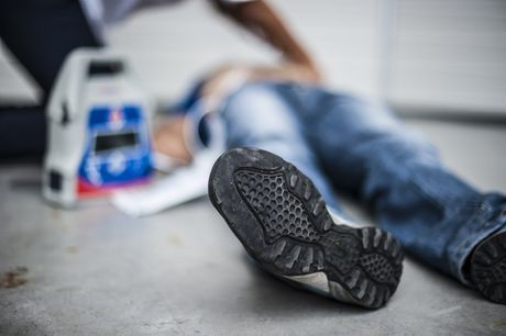 Safety Training — Unconscious Man Laying on Ground in San Antonio, TX