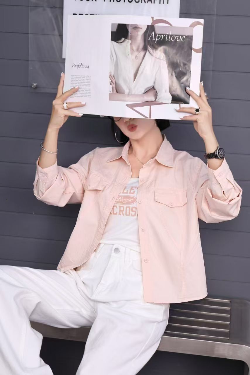 百搭水洗短版棉外套