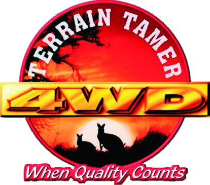 Red and gold 4WD logo with 