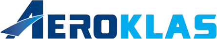 Aeroklas logo. A stylized 
