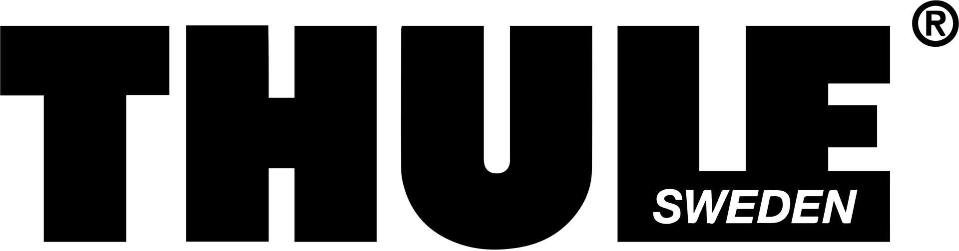 Thule logo in black, the text 