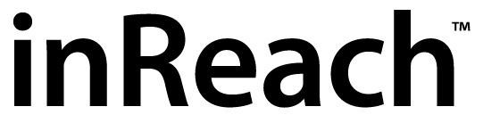 InReach logo in black text.