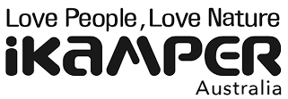 IKAMPPER Australia logo: black text 