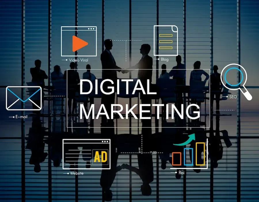 Business meeting with people shaking hands for digital marketing services from Florida Coast SEO.