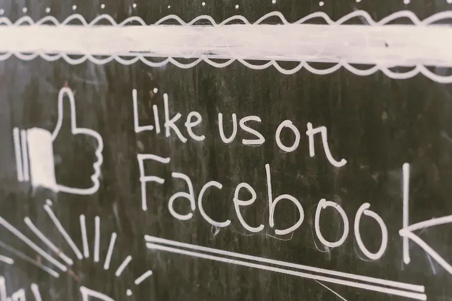 Sign with social media logos, an example of social media marketing provided by Florida Coast SEO.