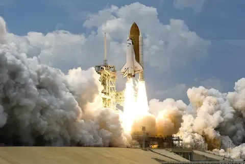 Rocket taking off, how Florida Coast SEO helps your business take off.
