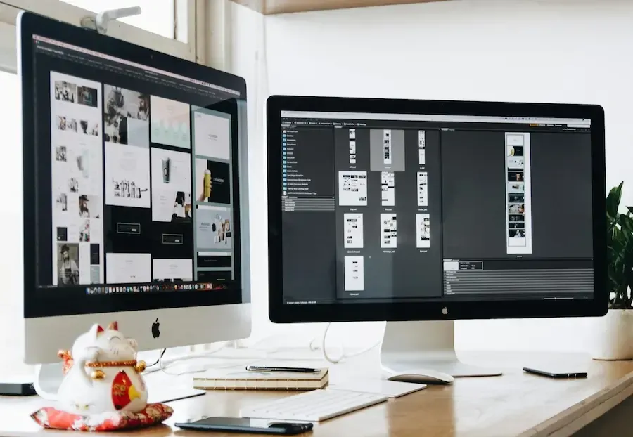 Computer screen with Florida Coast SEO web design services