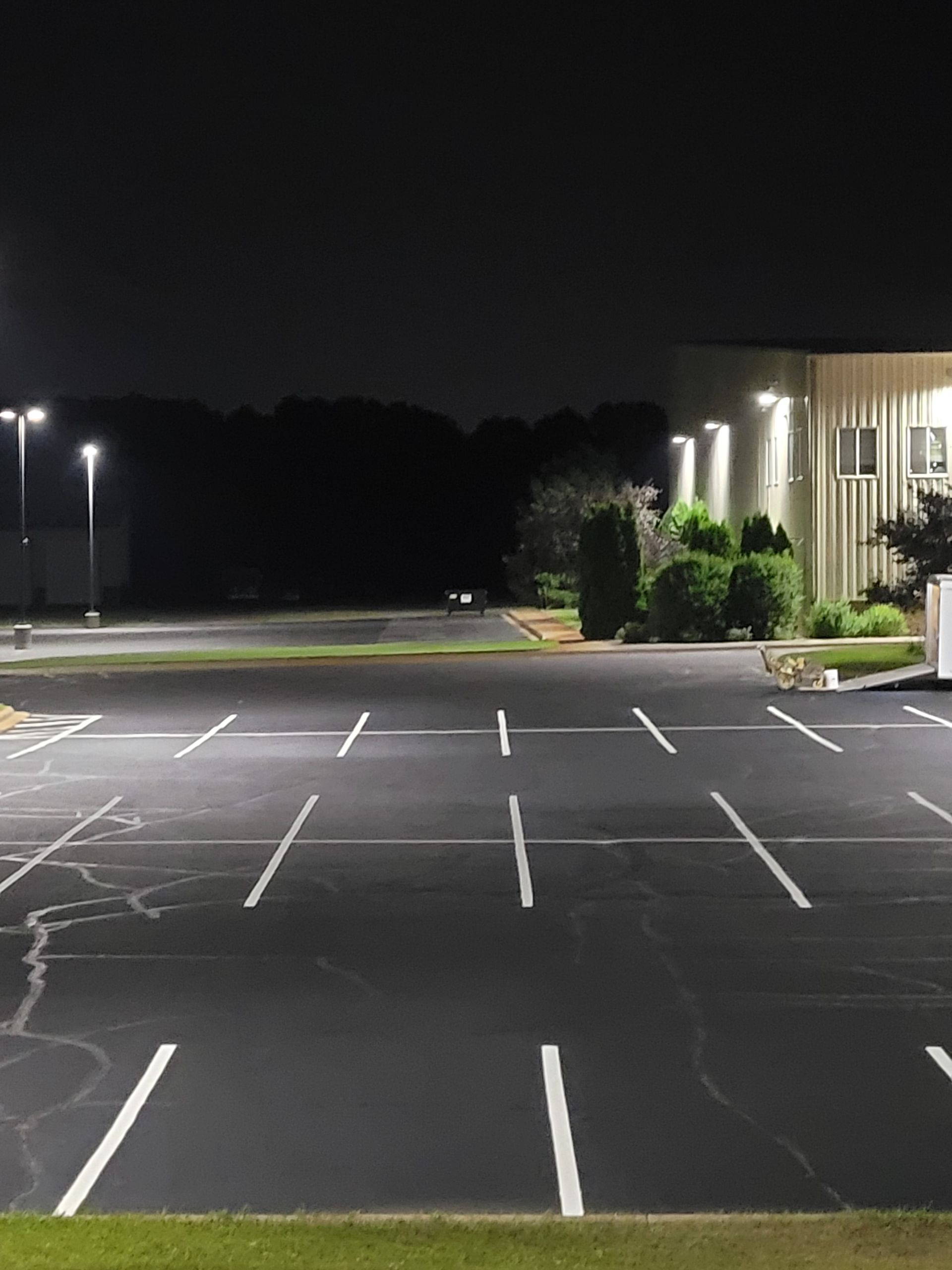 Parking lot striping services by TrueCraft Striping Services