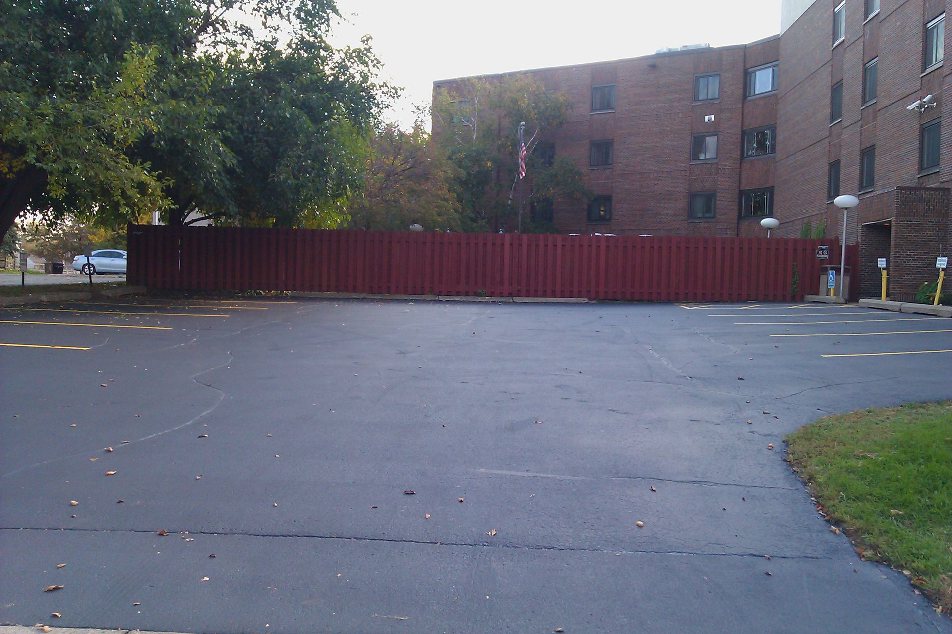 Parking lot striping services by TrueCraft Striping Services