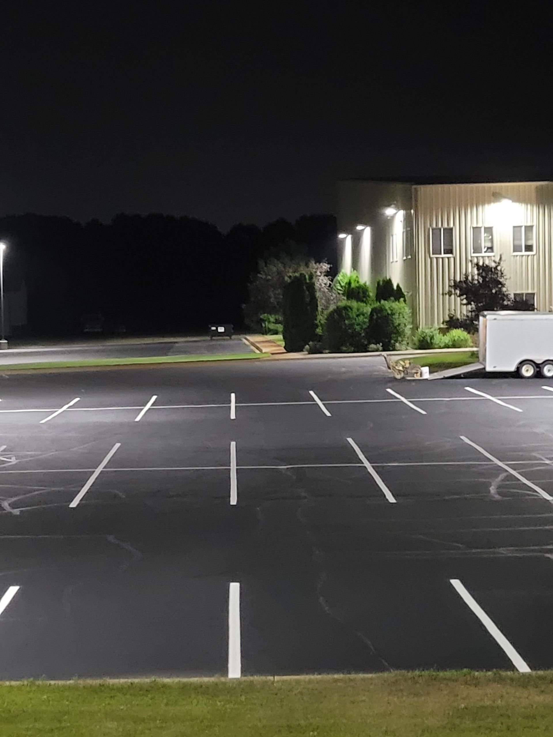 Parking lot striping services by TrueCraft Striping Services