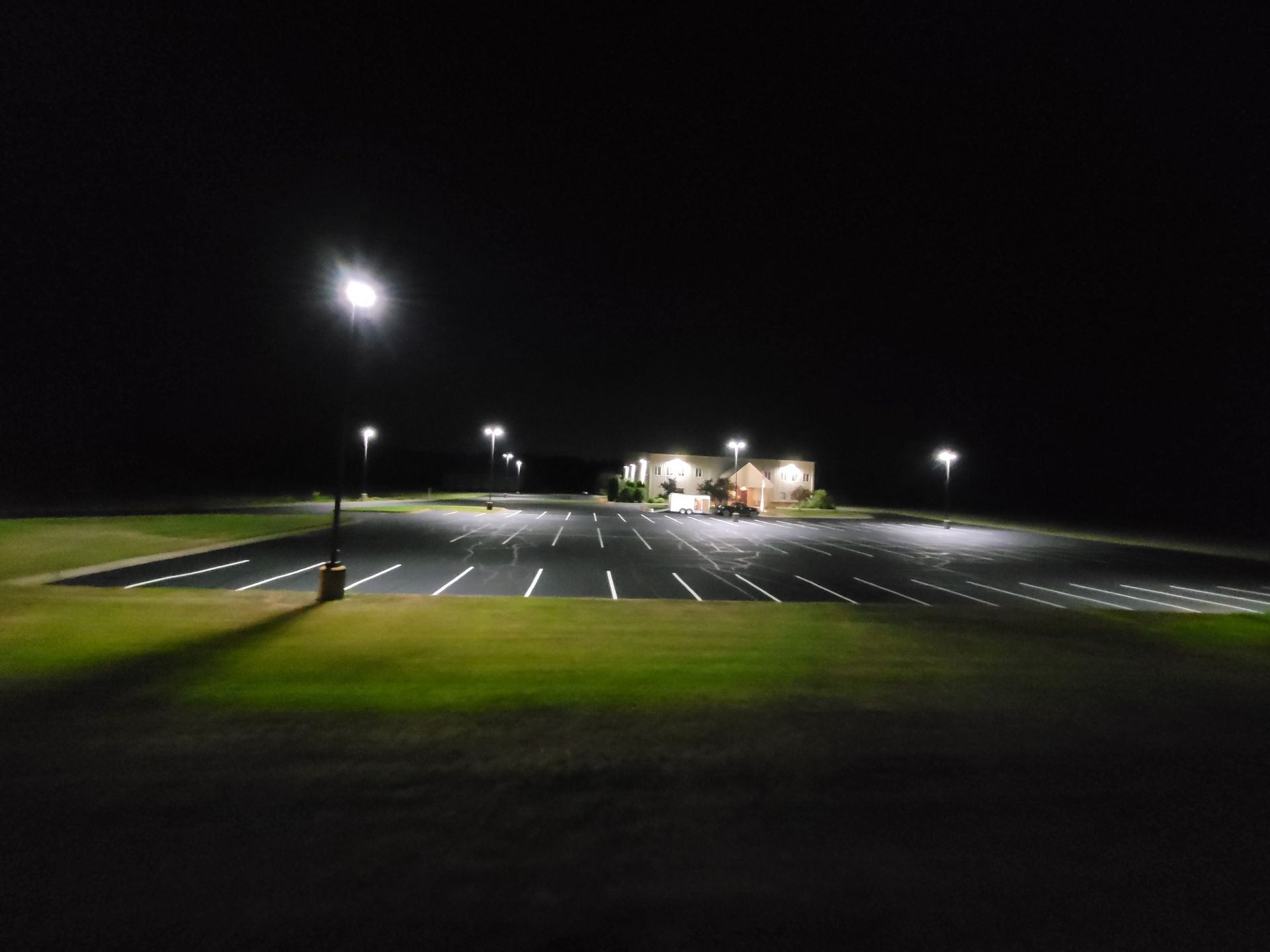 Parking lot striping services by TrueCraft Striping Services