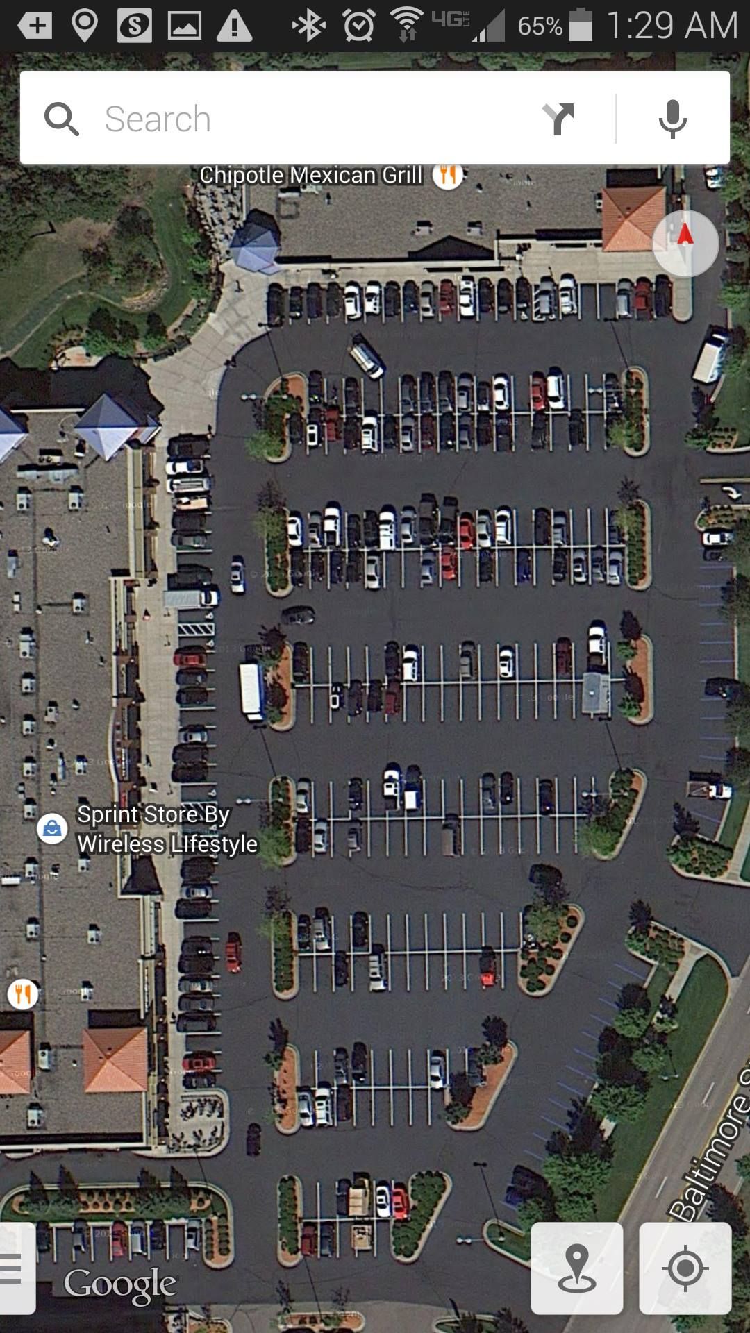 Parking lot striping services by TrueCraft Striping Services