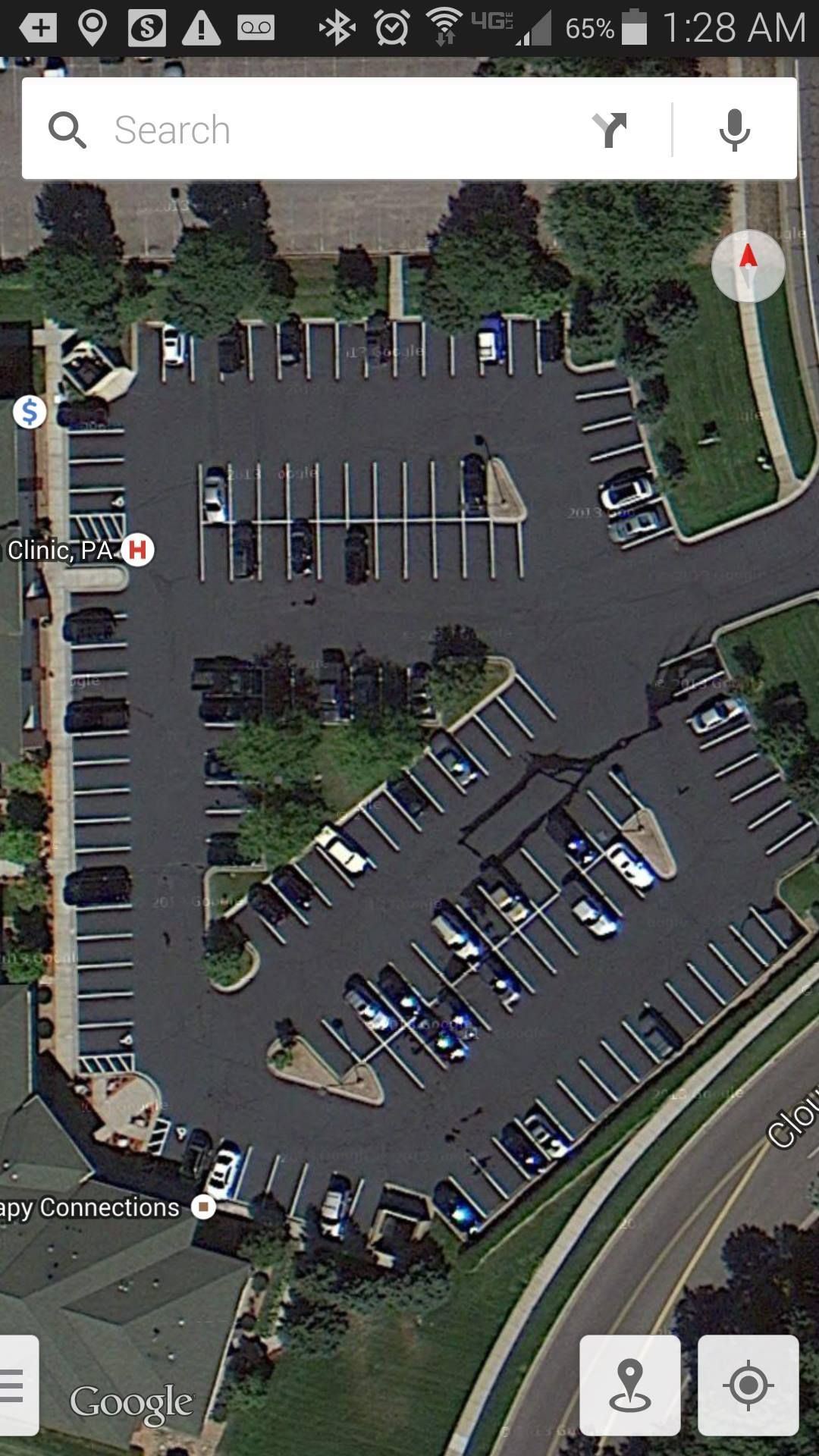 Parking lot striping services by TrueCraft Striping Services