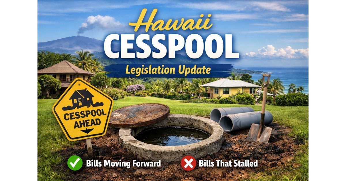 Hawaii real estate cesspool expert 