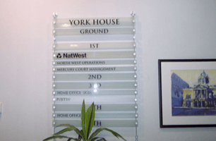 For a wide range of interior and exterior signs, contact our designers at Sign 3000 Ltd