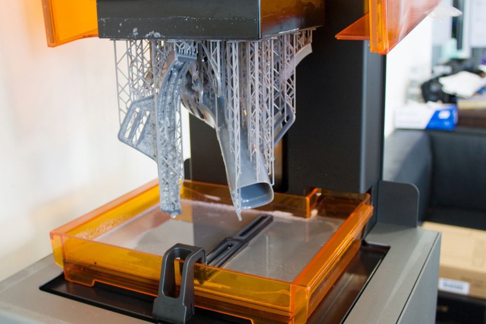 A 3d Printer Is Printing A Piece Of Plastic — Lismore Computer Solutions In Lismore, NSW
