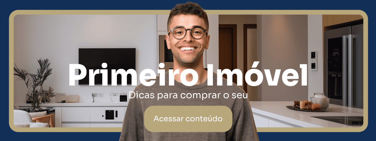 Botão para saber dicas para comprar o primeiro imóvel