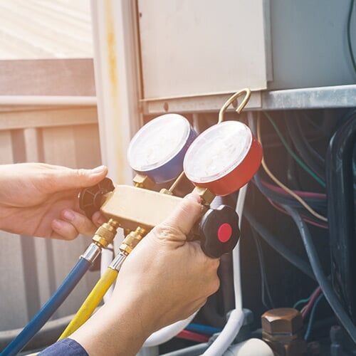 Checking Air Conditioner - Contracting Projects in Utica, NY