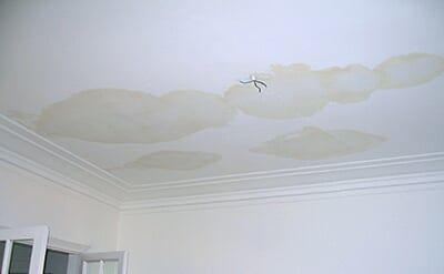 Leak on the ceiling - Contracting in Utica, NY