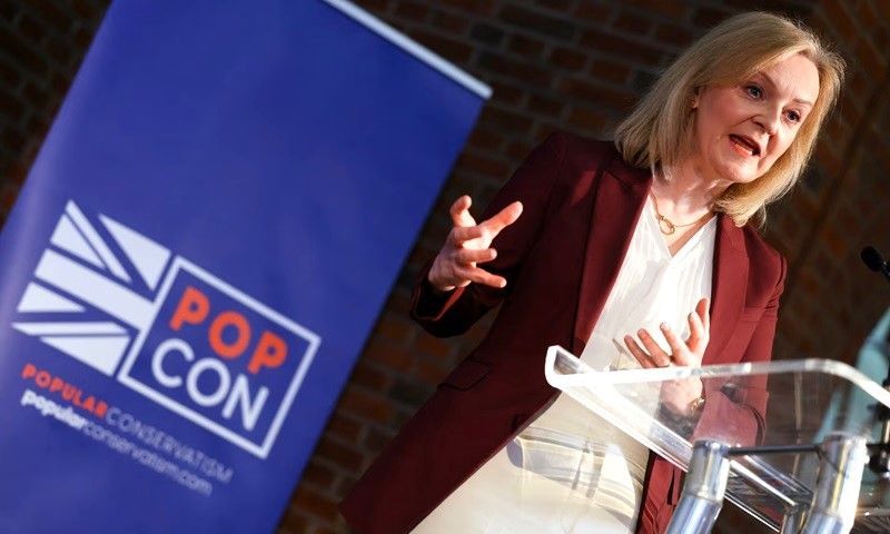 Liz Truss on PopCon event.