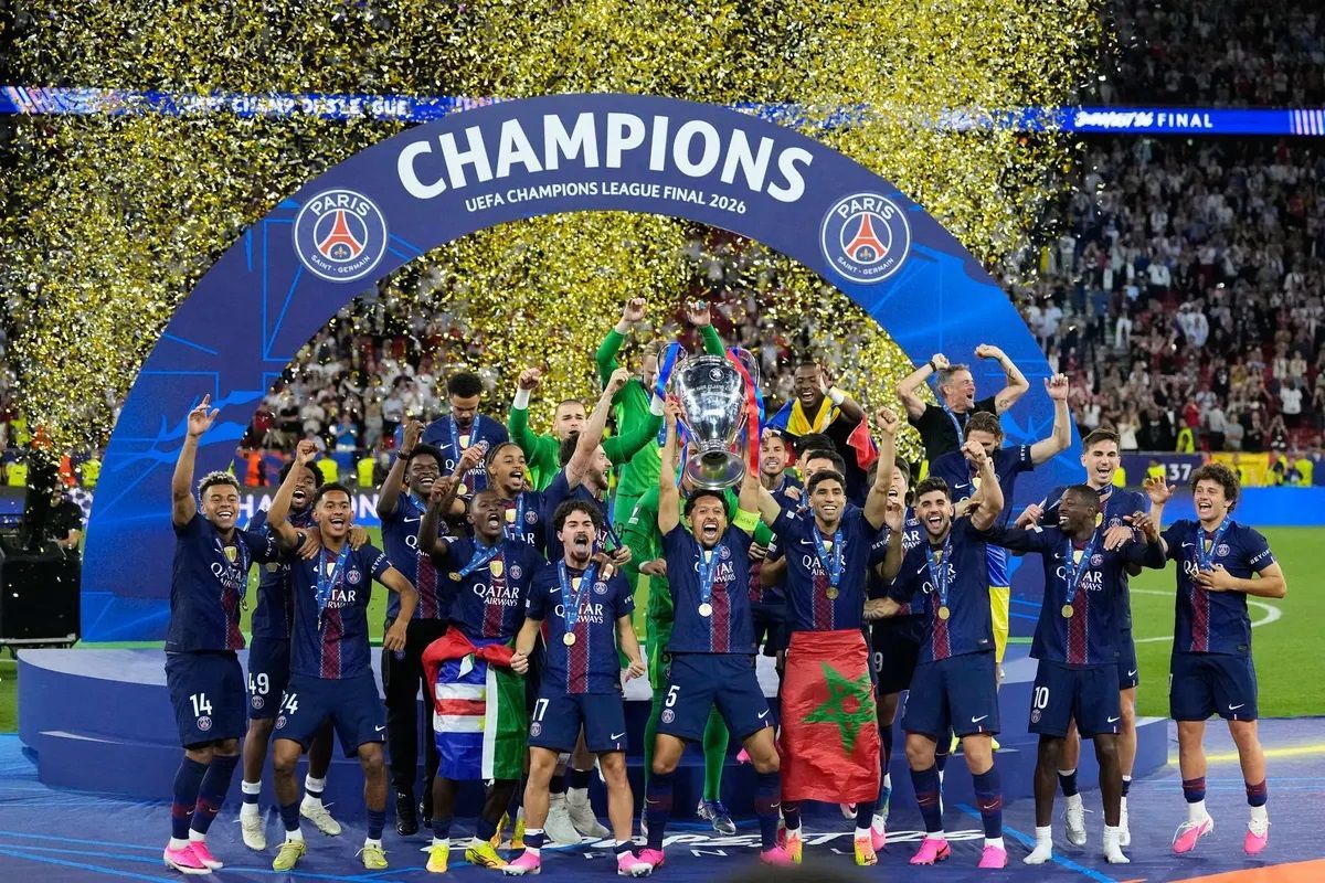PSG WON THE CHAMPIONS LEAGUE FINAL FOR THE 2nd TIME