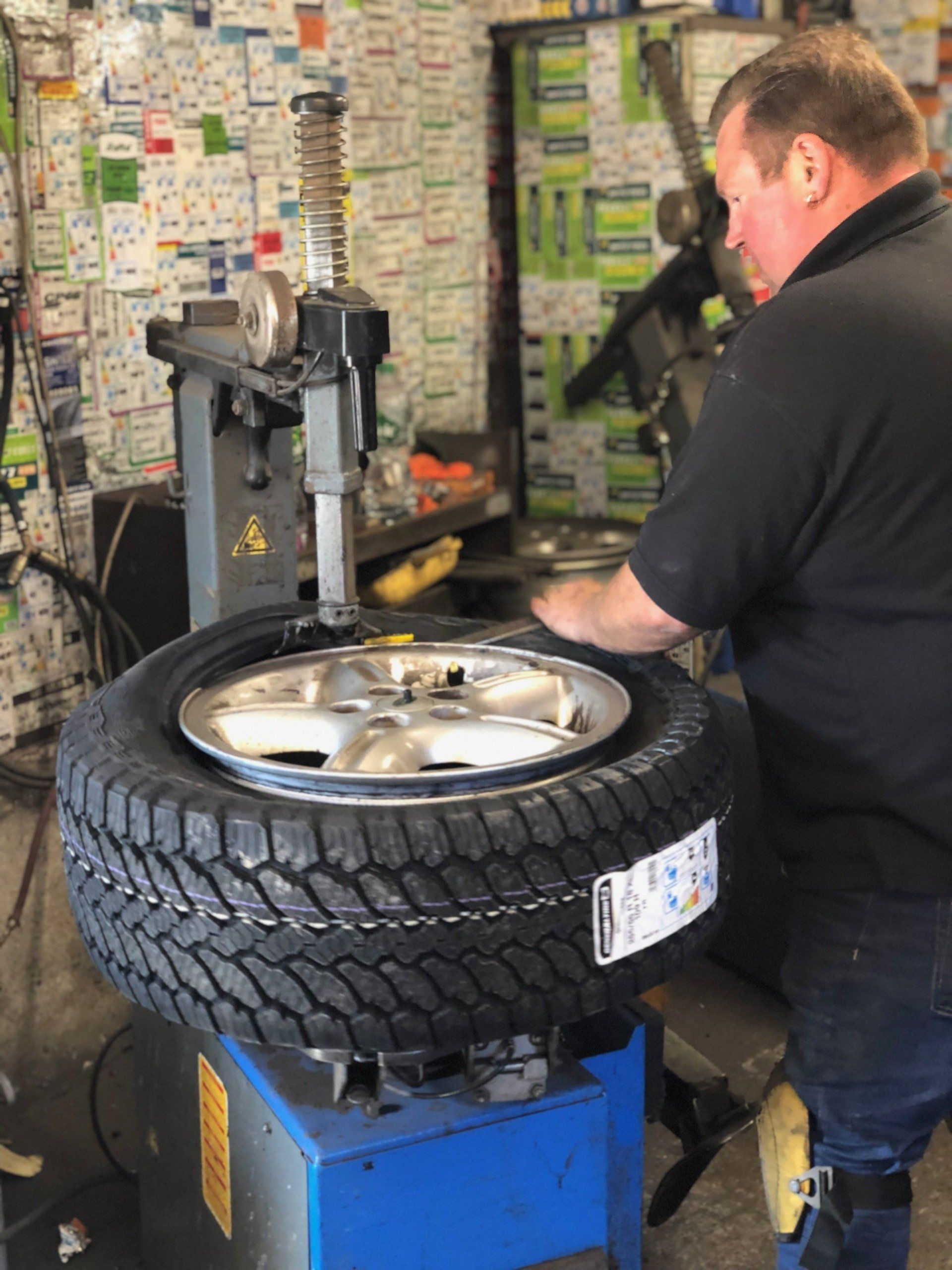 Tyre Fitting From Bodelva Tyres