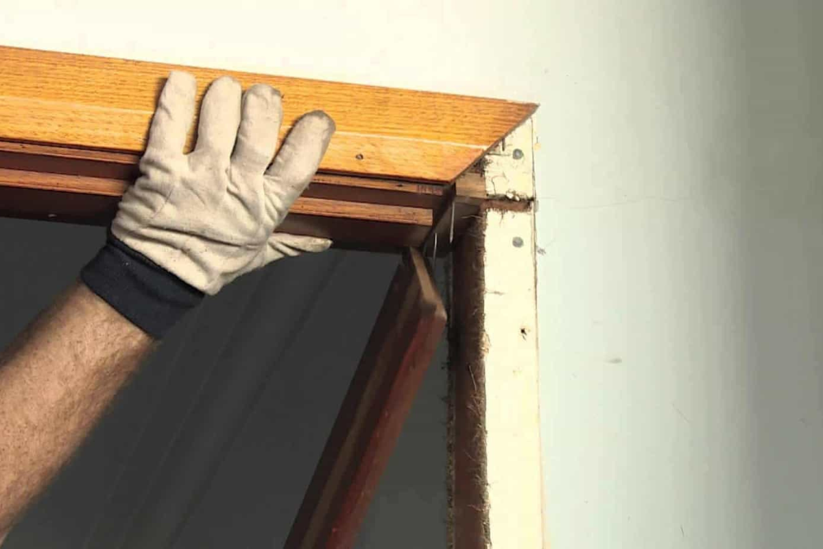 Door frame repair