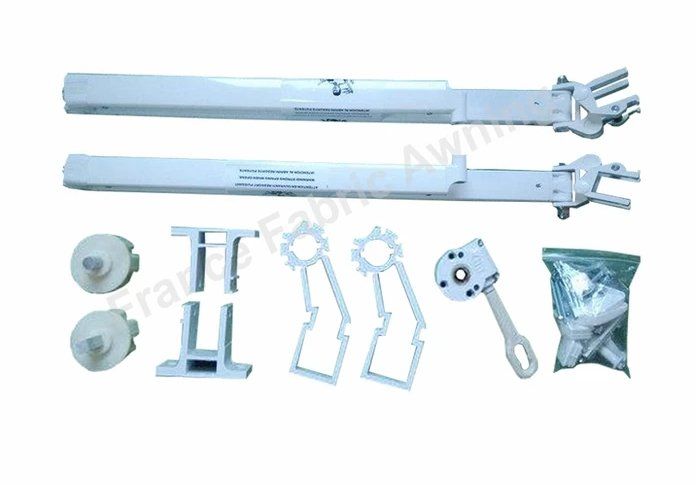 Retractable awning arms & accessories